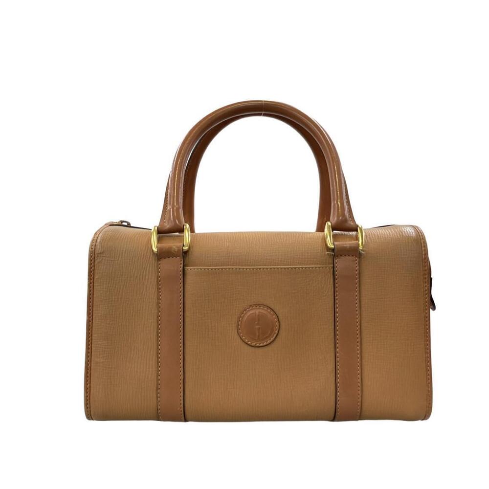 Gucci Boston doctor handbag brown leather Brown